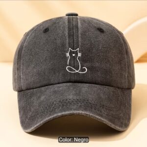 Gorra Con Diseño Gato