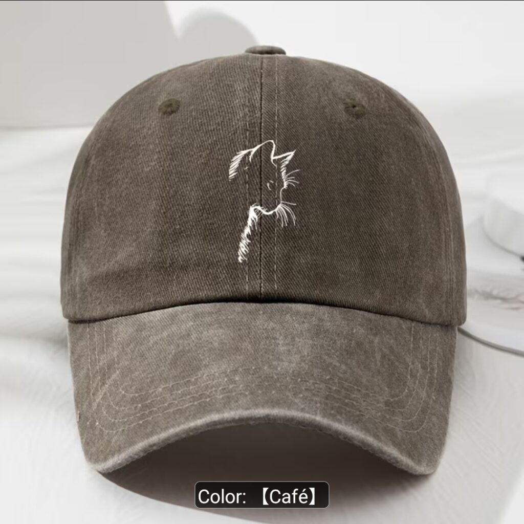 Gorra Con perfil cafe