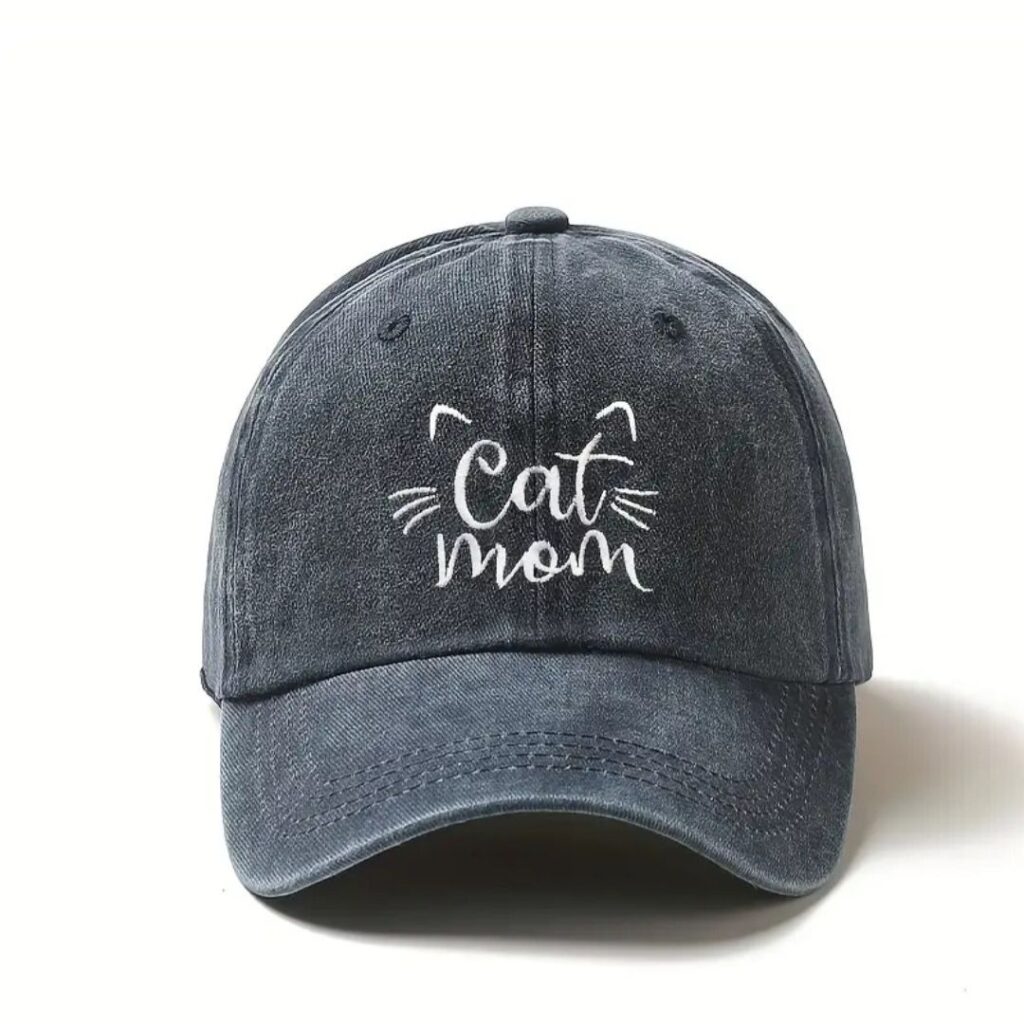 Gorra Con Bigotes De Gato -  catmon negra bigotes