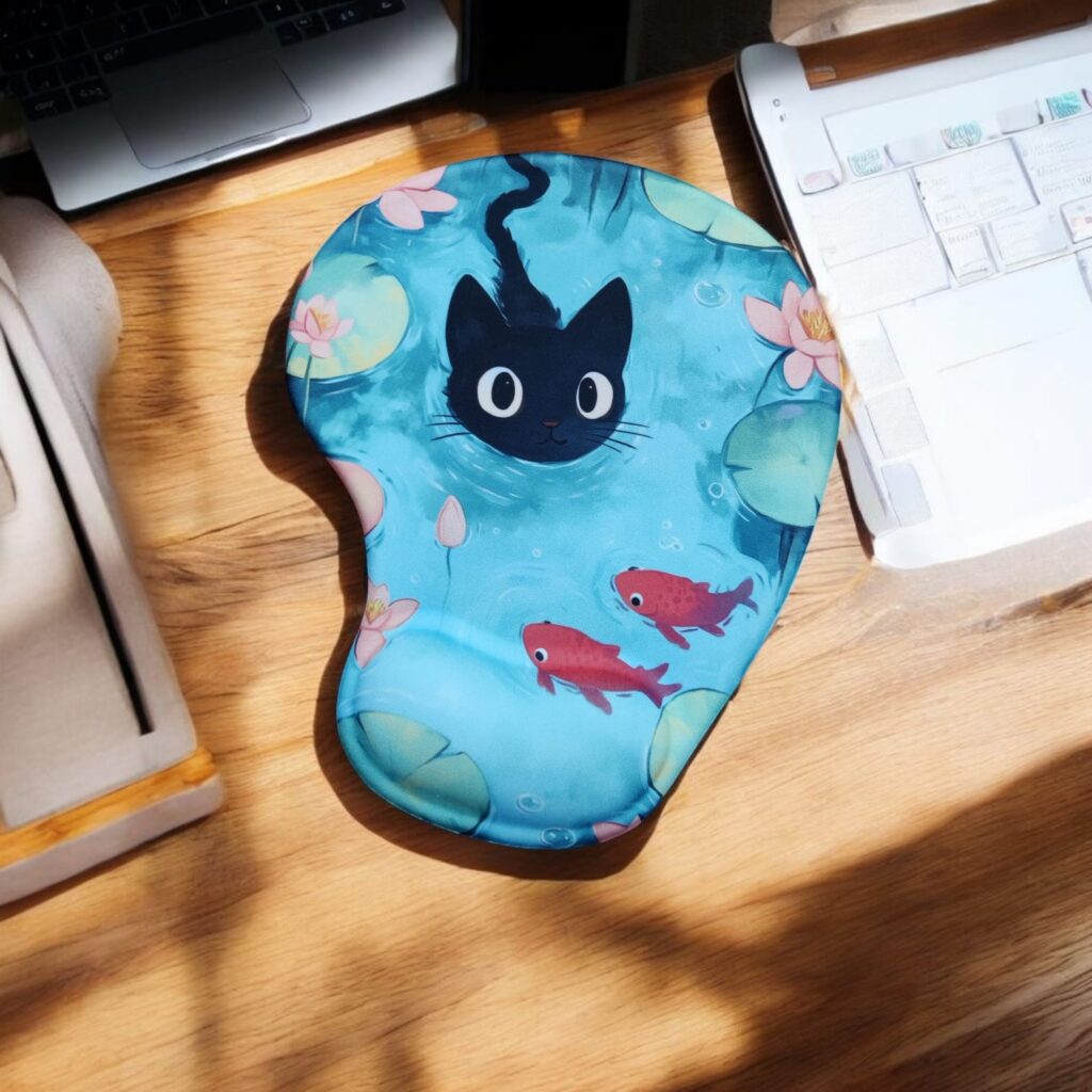 Mouse Pad  Con Diseño Gato
