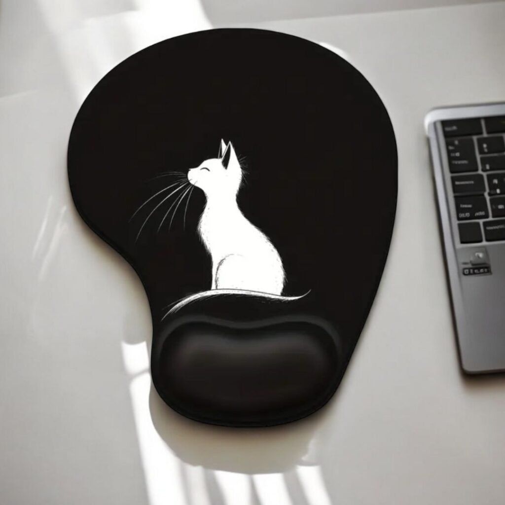 Pad Mouse Con Diseño Gato