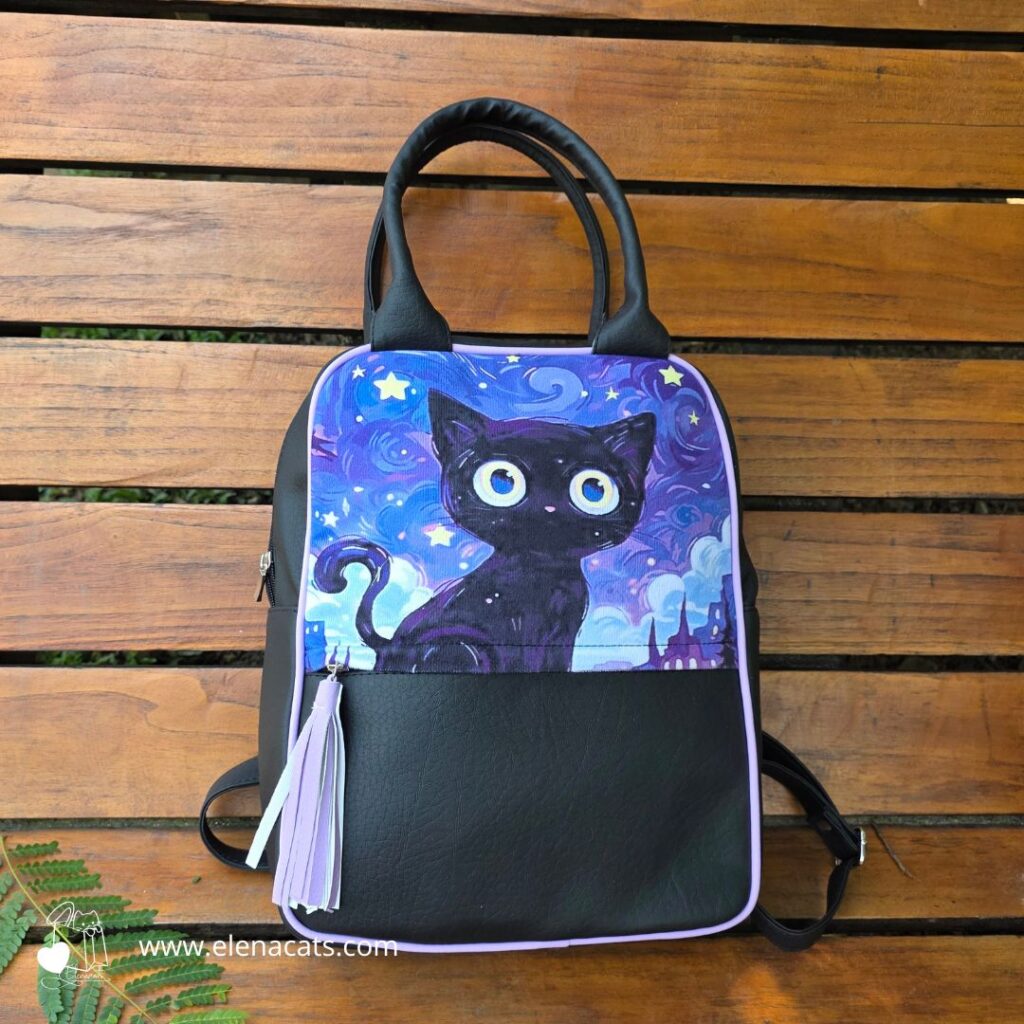 Bolso De Mano Gato Van Gogh