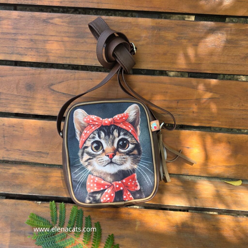 Bolso  Manos Libres Gata Lola