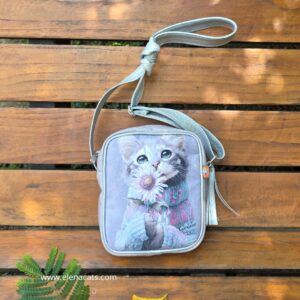 Bolso Manos Libres Gata Princesa