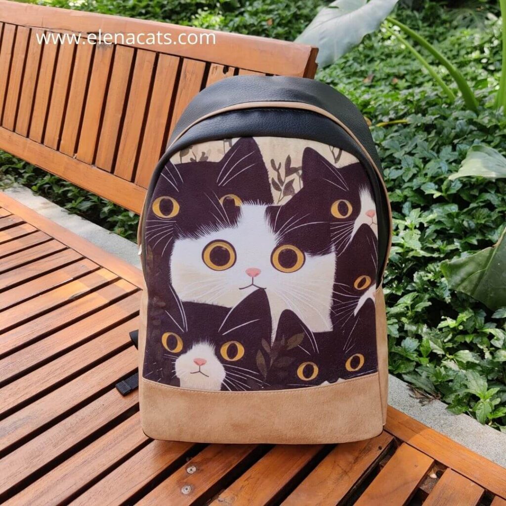 Morral Diseño  De Gatos