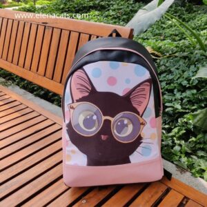 Morral Diseño Gato Con Gafas