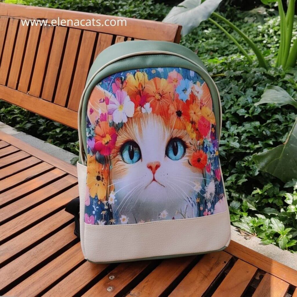 Morral Diseño Gato Princesa