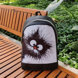 Morral Diseño Gato Despeinado