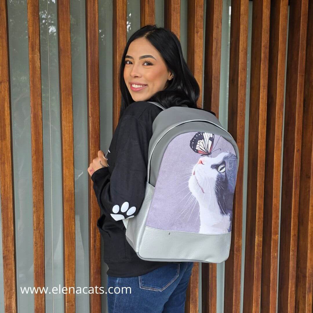 Morral Gato Y Mariposa - Imagen 2