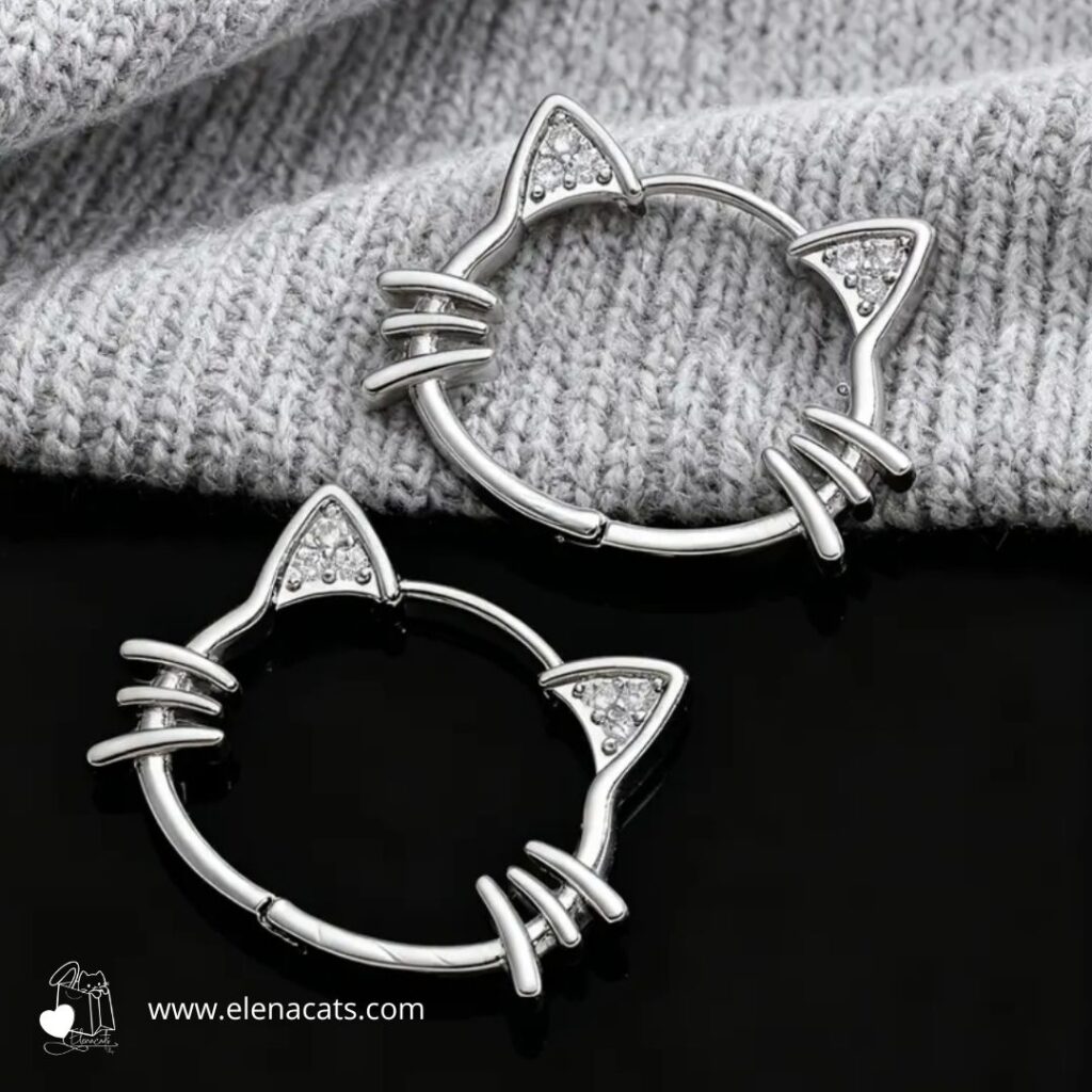 Aretes  Aro Gato