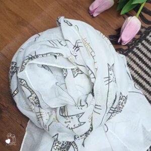 Pañoleta  Para Mujer con Gatos