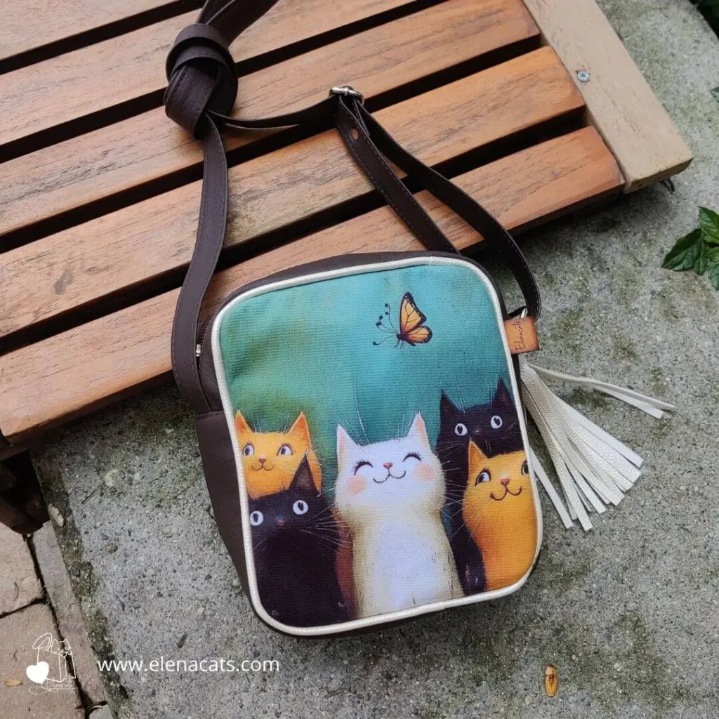 Bolso  Manos Libres Mariposa