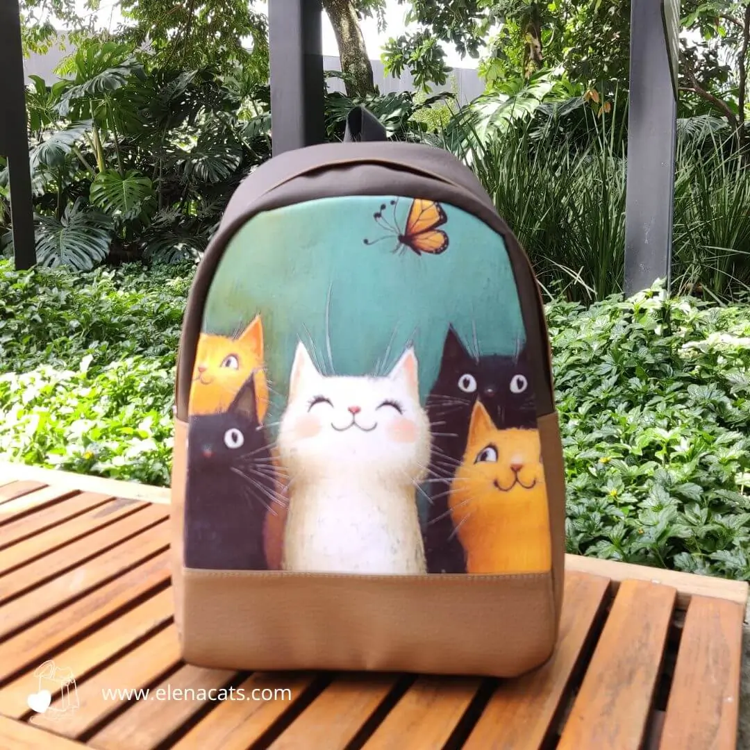 Morral Gatos Mariposa