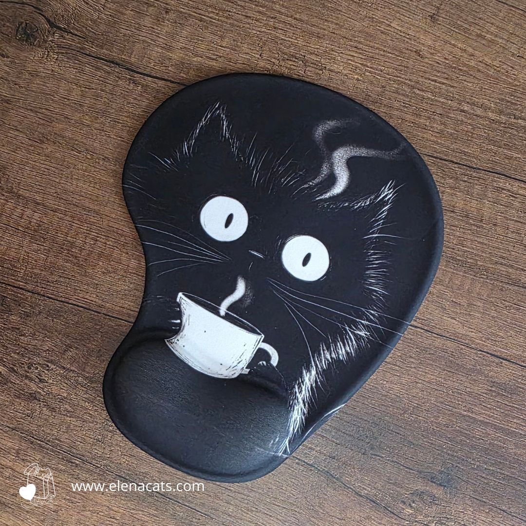 Pad Mouse Con Diseño Gato