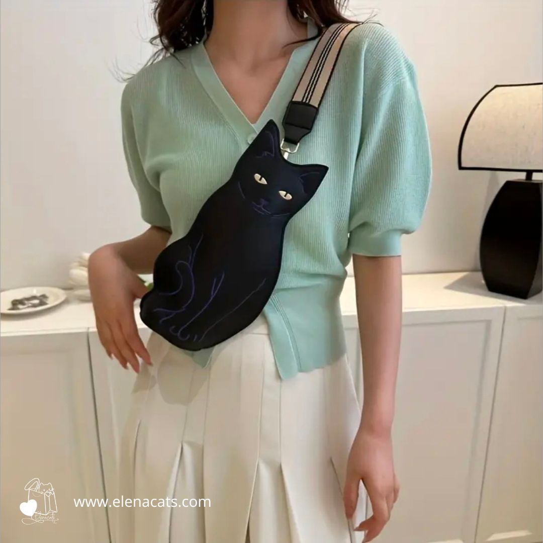 Bolso Manos Libres figura de gato - Imagen 5