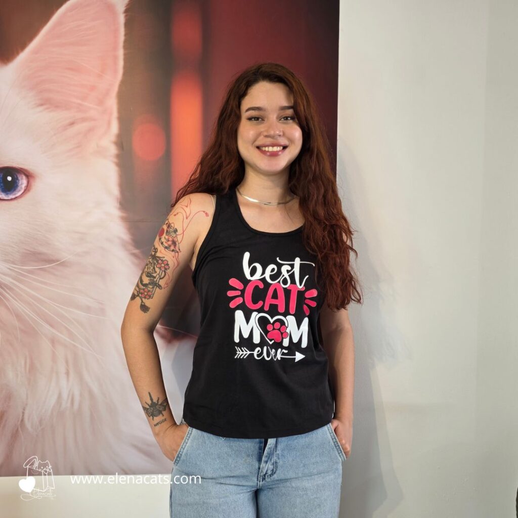 Camiseta para mujer bestcat