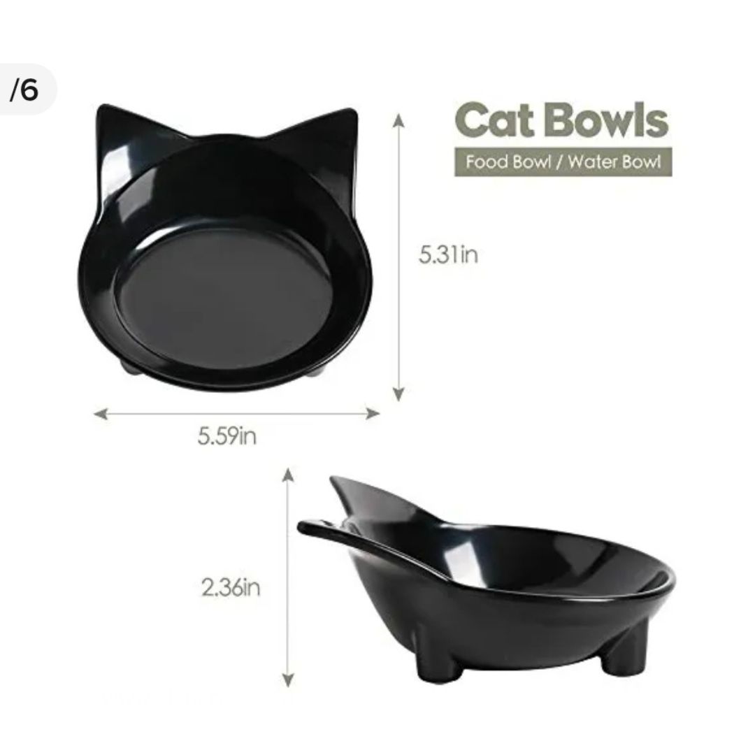 Comedero para Gatos color negro - Imagen 3