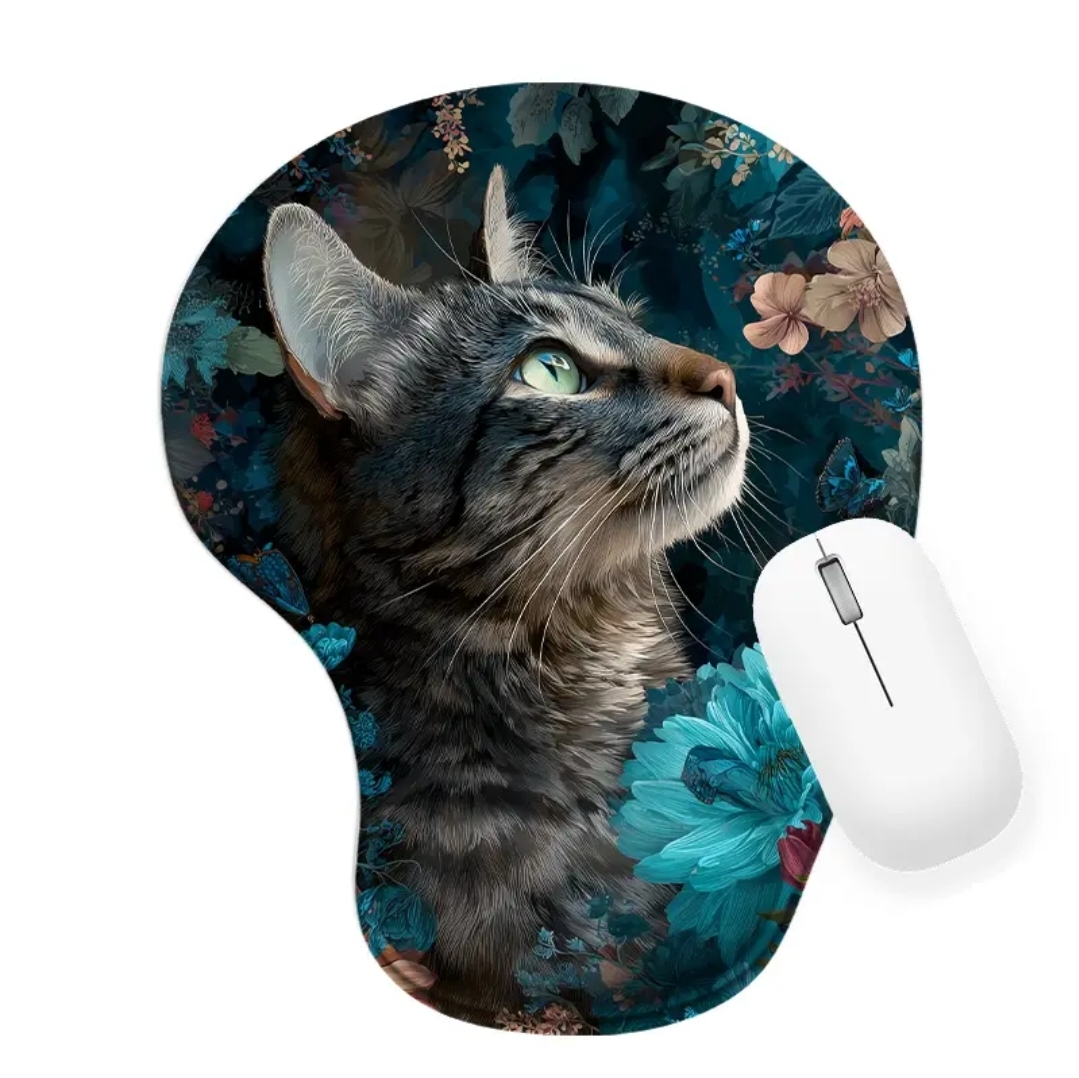 Mouse Pad Con Diseño Gato Bengali - Imagen 2