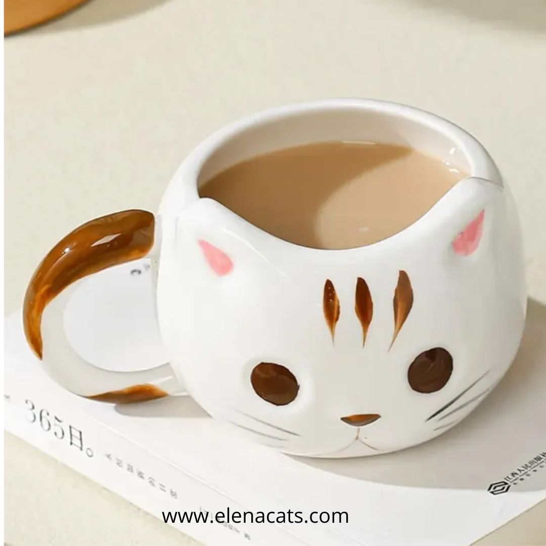 Mug Con Diseño De Gato - Imagen 2