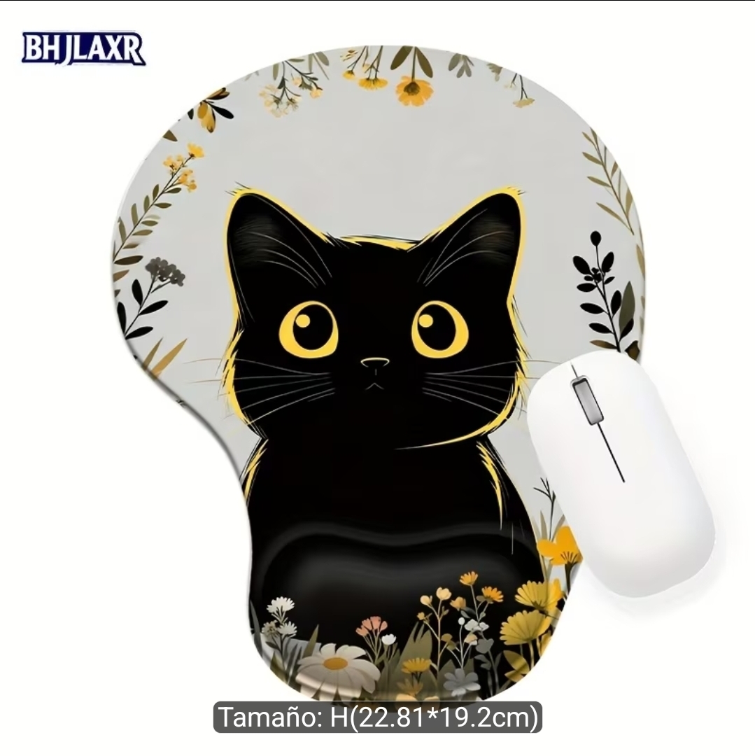 Mouse Pad Con Diseño Gato - Imagen 2