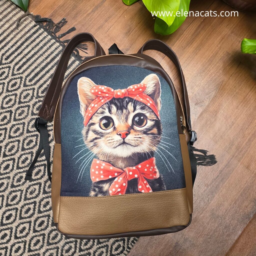 Morral Gatos Gata Ele
