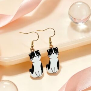 Aretes Gato Vaquita