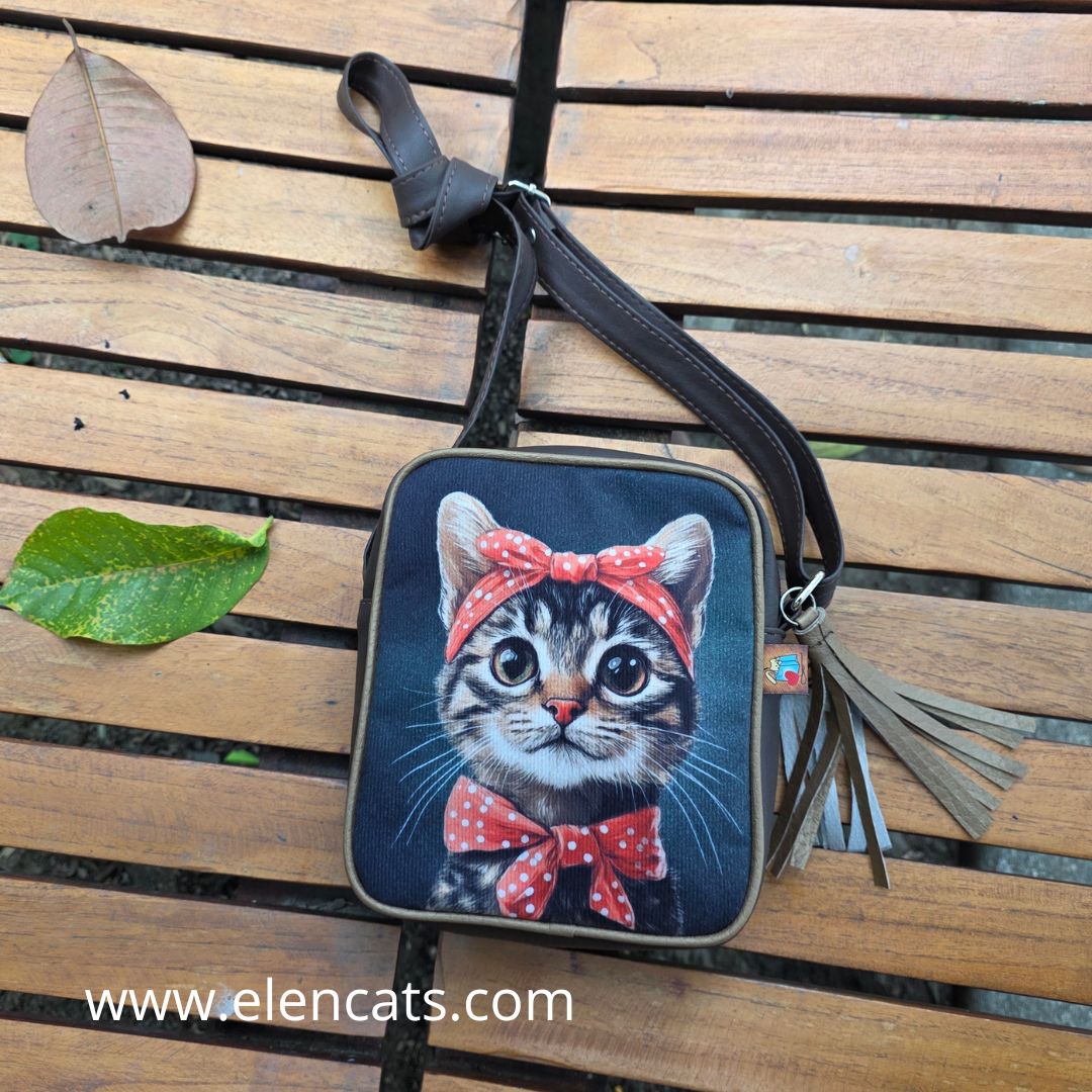 Bolso Manos Libres Gata Ele - Image 2