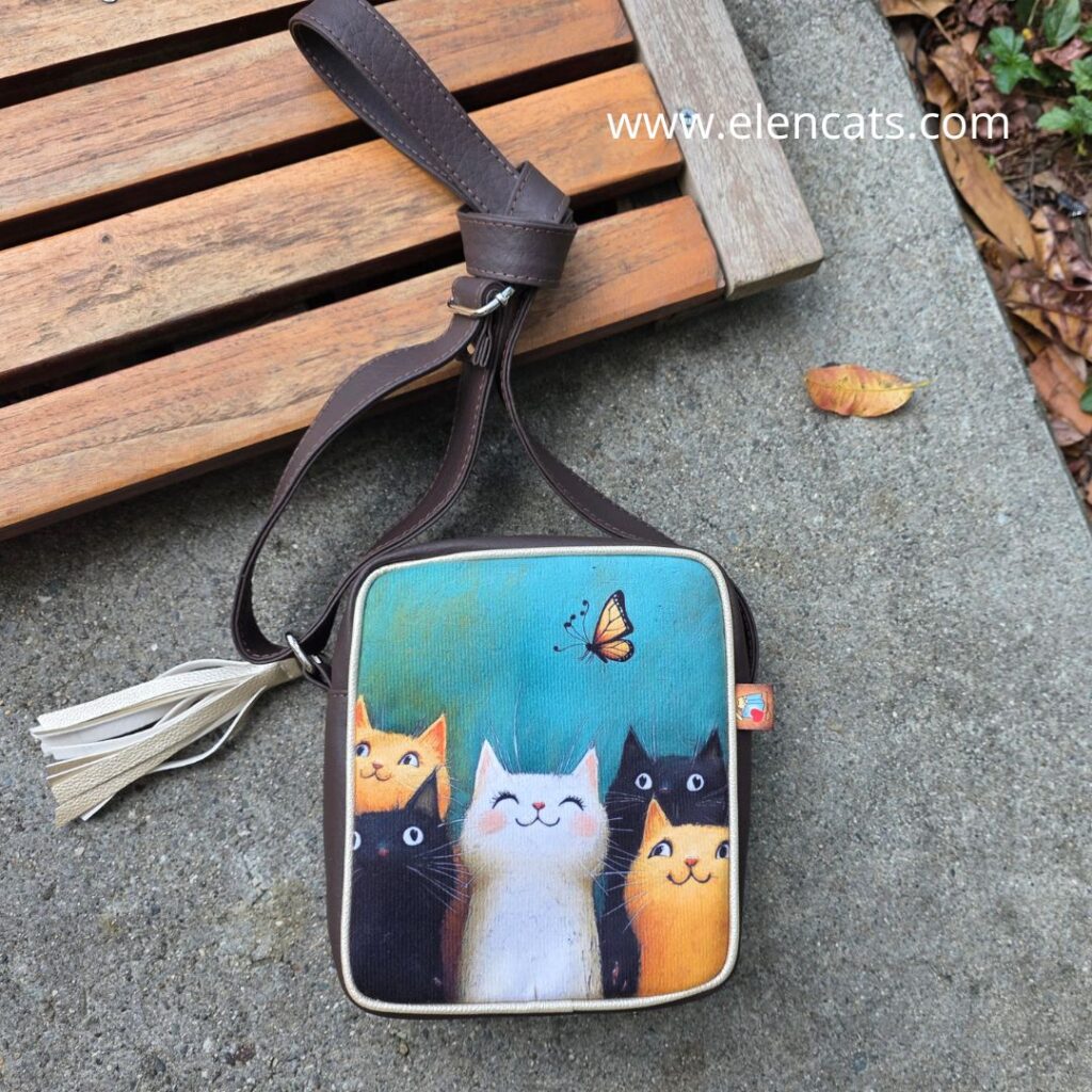 Bolso  Manos Libres Mariposa
