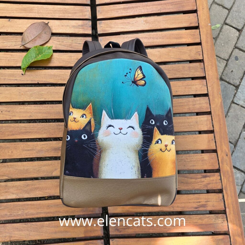 Morral Gatos Mariposa